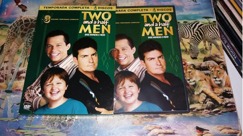 Box Dvd Two And A Half Men 3ª Temporada Completa Original