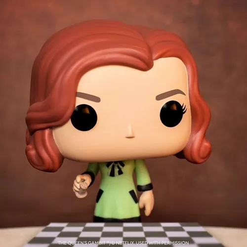 Funko Pop Gambito da Rainha Beth Harmon com Rook 1122 - Funko - Magazine  Luiza