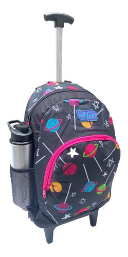 Mochila De Rodinhas Feminina Facul Trabalho Viagens