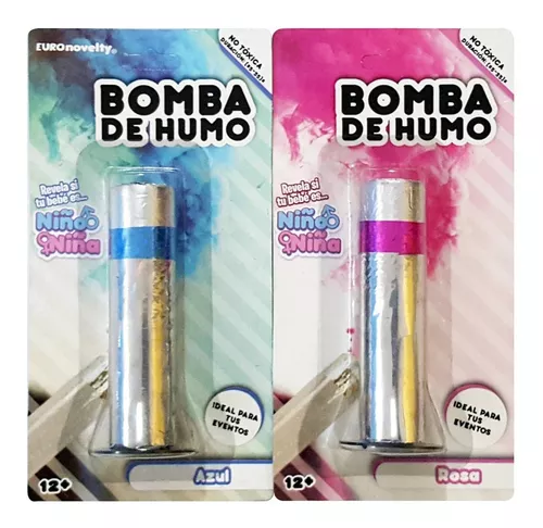2 Bomba De Humo Gender Reveal Baby Shower Revelacion Genero