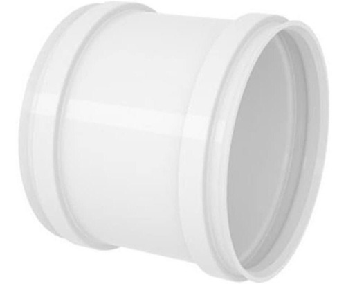 Luva De Correr Esgoto 100mm Ou 4 Polegadas Pvc Branco Tigre