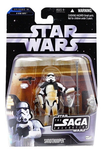 Star Wars Saga Black Sandtrooper