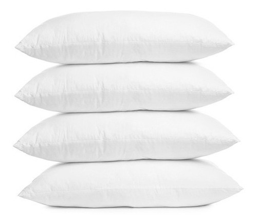 4 Almohadas Hoteleras Microfiber Dues | King Size | Firme