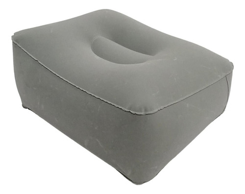 Reposapiés Almohada Escritorio Reposapiés Taburete Gris