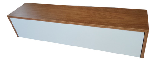 Aparador Suspenso Com Uma Gaveta Branco 60x15x15
