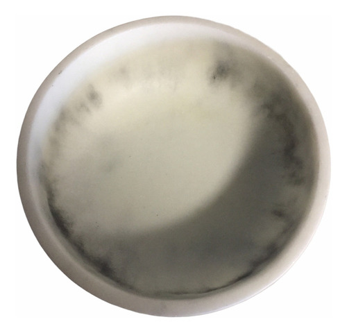 Jabonera De Marmol Hometreds Gris 12 Cms Decoracion