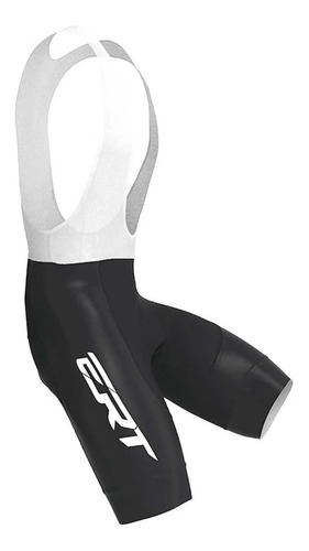 Imagem 4 de 10 de Conj Ciclismo Ert - Bretelle + Camisa Bianche Rosa + Meia