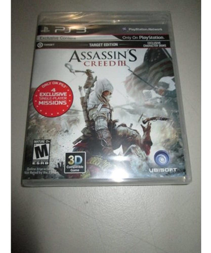Assassins Creed Iii (edicion Objetivo) (sony Playstation 3
