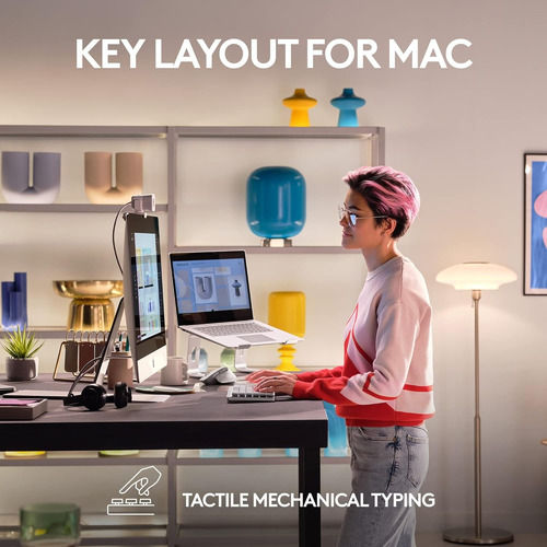 Interruptores De Teclado Inalámbrico Logitech Mx Mini De Per