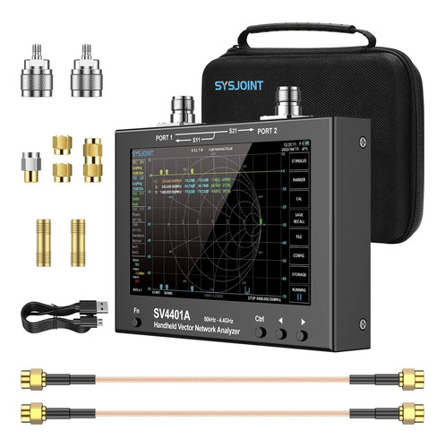 Seesii Analizador Red Vectorial Nanovna 7 50 Khz 4.4 Ghz