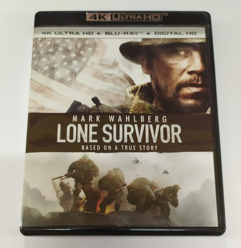 Blu Ray 4k Ultra Hd Lone Survivor M Wahlberg Original