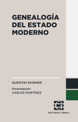 Genealogia Del Estado Moderno - Skinner Q (libro) - Nuevo