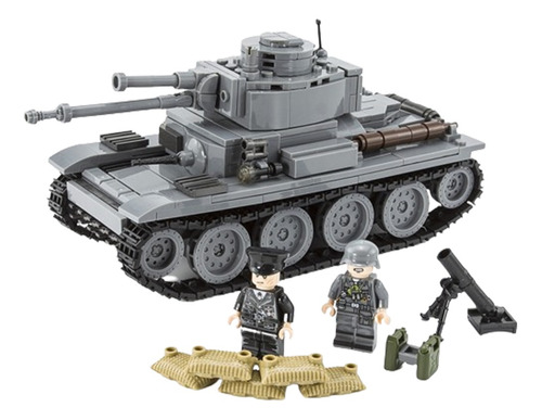 Minibuild Modelo De Construção De Tanques T38 E Soldados