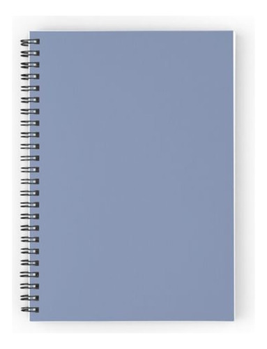 Agenda Imprimible Pdf Unisex Azul Minimalista No Editable