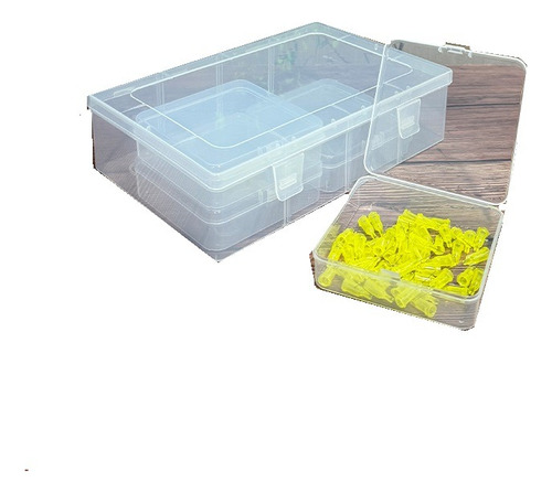 5 Pcs Pp Caja De Almacenamiento Set Para Joyería Y Juguetes