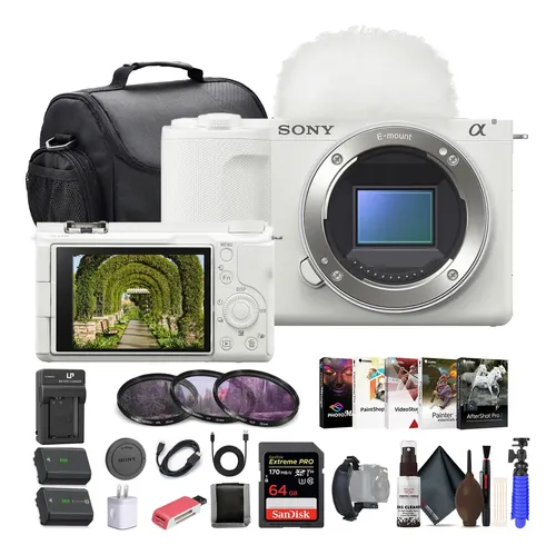 Kit Filtros ND Para Sony ZV-E10 Con Lente 16-50mm - ND2, ND4, ND8 40.5mm + Bolsa