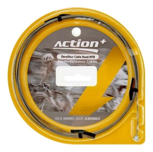 Imagen 1 de 3 de Cable Freno Road Action+ 1,5mm X 1,7 Mts Ashima