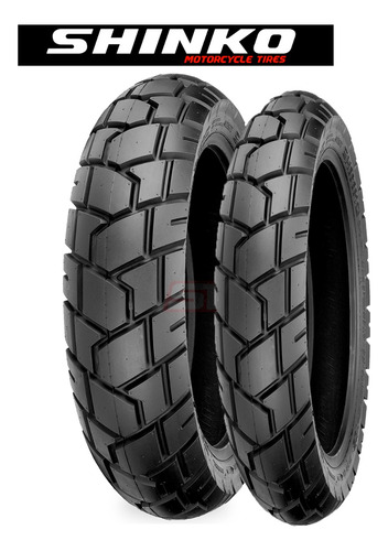 Llantas Shinko 90/90-21 Y 150/70r17 E705 Adventure Touring