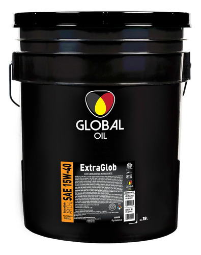 Aceite Global Oil  Supremo Ci4 15w-40 Diésel Multigrad Paila