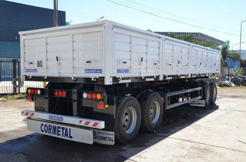Acoplado Bivuelco Cormetal 0 Km 4 Ejes Antic.+financ