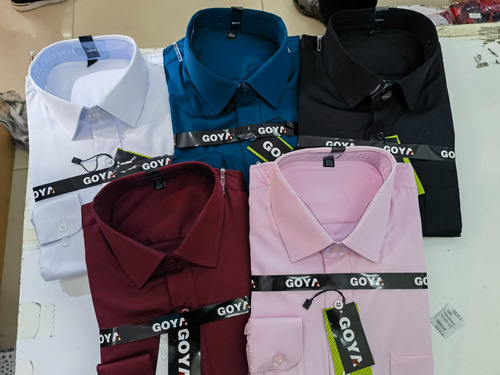  Camisas Guayaberas De Hombre Manga Larga De Vestir (goya)