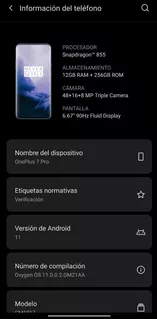 Oneplus 7 Pro Dual Sim 256 Gb 12 Gb Ram Impecable Android 11