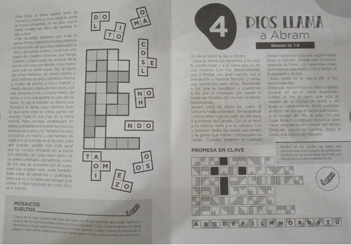 Imagen 4 de 5 de Libros Biblicos Activ. Escuela Bíblica Para Niños Packs X 12