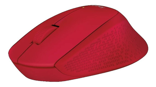 Imagen 4 de 5 de Mouse Ergonomico Inalámbrico Logitech M280 Rojo