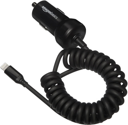 Cargador De Auto - Amazon 12w - Con Cable Lightning iPhone
