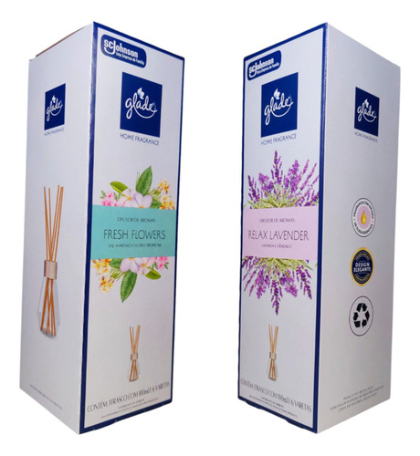 Difusor De Aromas Glade Kit Com 2 Fragrâncias De 100ml