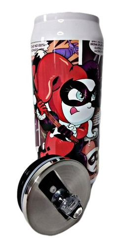 Termo De Acero Inoxidable Harley Quinn