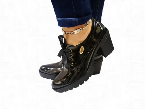 Zapatos De Amarrar Para Dama Mujer Tacones MercadoLibre