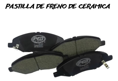 Pastillas De Freno Ceramica Nissan Versa  2010 2011 8456