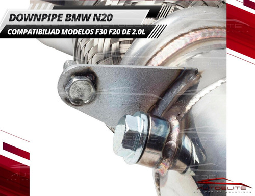 Imagen 3 de 10 de Downpipe Bmw 2/3/4 N20 2.0lts 328i 428i F30 F32 F33 F20 F22