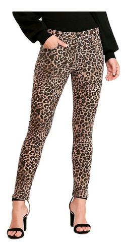 Jeans Ajustable Animal Print Skinny Talla 00 R Express