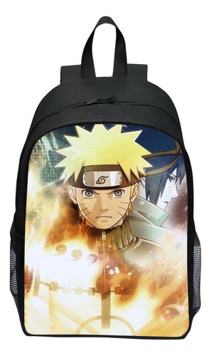 Mochila Escolar Primaria Naruto 3d De 16 Pulgadas 220 .