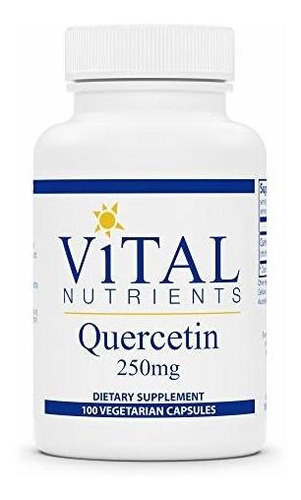 Los Nutrientes Vitales - Quercetina 250 Mg - Respiratorio Y 