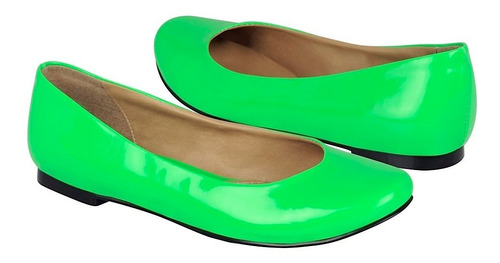 Zapatos Stylo 090 Charol Verde 