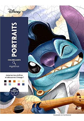 Libro Para Colorear,  Los Misterios Disney (nuevo)