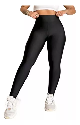 Calça Legging Feminina Cintura Alta Suplex Fitness Academia