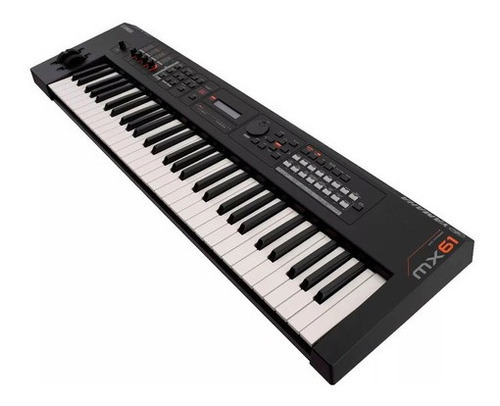 Teclado Yamaha Mx 61 Sintetizador Cor Preto