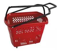Comprar Kit 10 Cestos \u002F Cestinhas De Mercado Com Rodinha