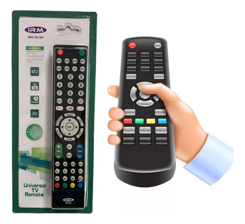 Control Remoto Universal Para Smart Tv Rm-034s Boton Netflix