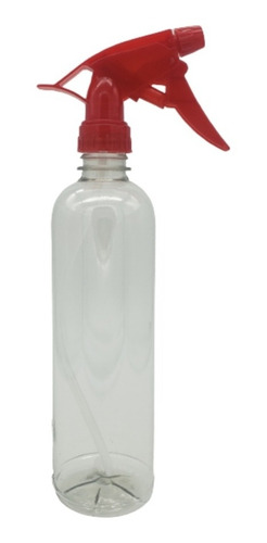 Atomizador Naranja Reforzado+botella Pet Transp. 1 Lt 50pz