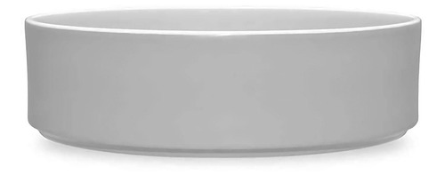 Ensaladera Colortrio Gris Porcelana 25 Cm Noritake