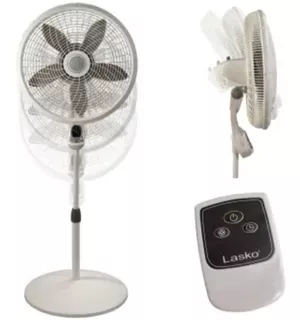 Ventilador Abanico De Pie Pedestal Lasko 1885 Control Remoto