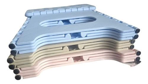 3 Pz Banco Plegable Portátil Reforzado Infantil Niño/a 90 Kg