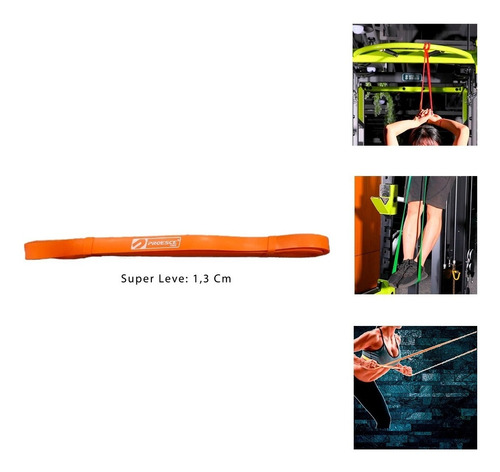 Super Band 1,3 Cm Super Leve - Laranja - Azul Esportes