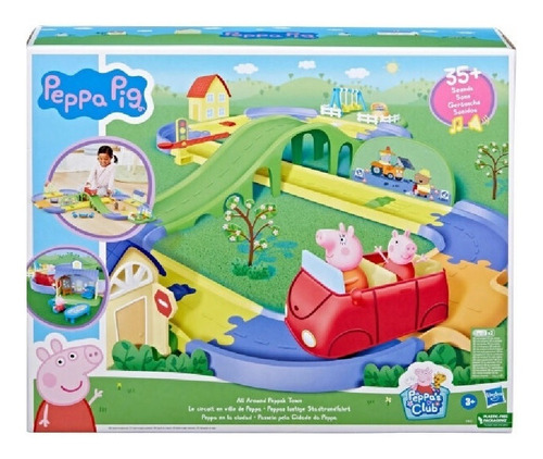 Brinquedo Playset Peppa Pig Passeio Pela Cidade Hasbro F4822
