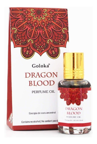 Óleo Perfumado Indiano Goloka Dragon Blood 10ml - Cura